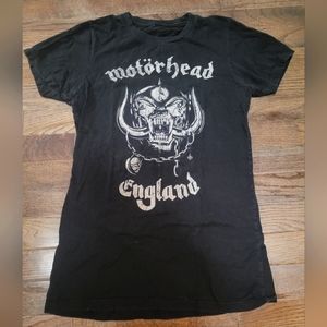 Motorhead Graphic Tee Black. Women's size small